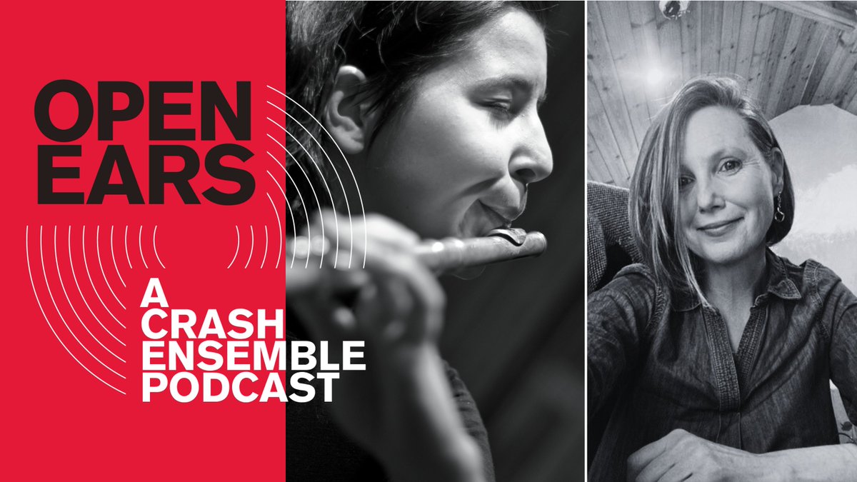 CRASH ENSEMBLE (@crashensemble) on Twitter photo In our new episode ofĀ Open Ears, flautistĀ Lina AndonovskaĀ meets with authorĀ <a href="/ciarageraghty/">Ciara Geraghty</a>, +Ā together they listen to excerpts fromĀ The Last Hotel, which Lina joined Crash for in 2015.
štr.ee/gDQPdeS40_
With thanks to the Offbeat Ensemble and <a href="/CantaloupeNY/">cantaloupe music</a> In our new episode ofĀ Open Ears, flautistĀ Lina AndonovskaĀ meets with authorĀ <a href="/ciarageraghty/">Ciara Geraghty</a>, +Ā together they listen to excerpts fromĀ The Last Hotel, which Lina joined Crash for in 2015.
štr.ee/gDQPdeS40_
With thanks to the Offbeat Ensemble and <a href="/CantaloupeNY/">cantaloupe music</a>