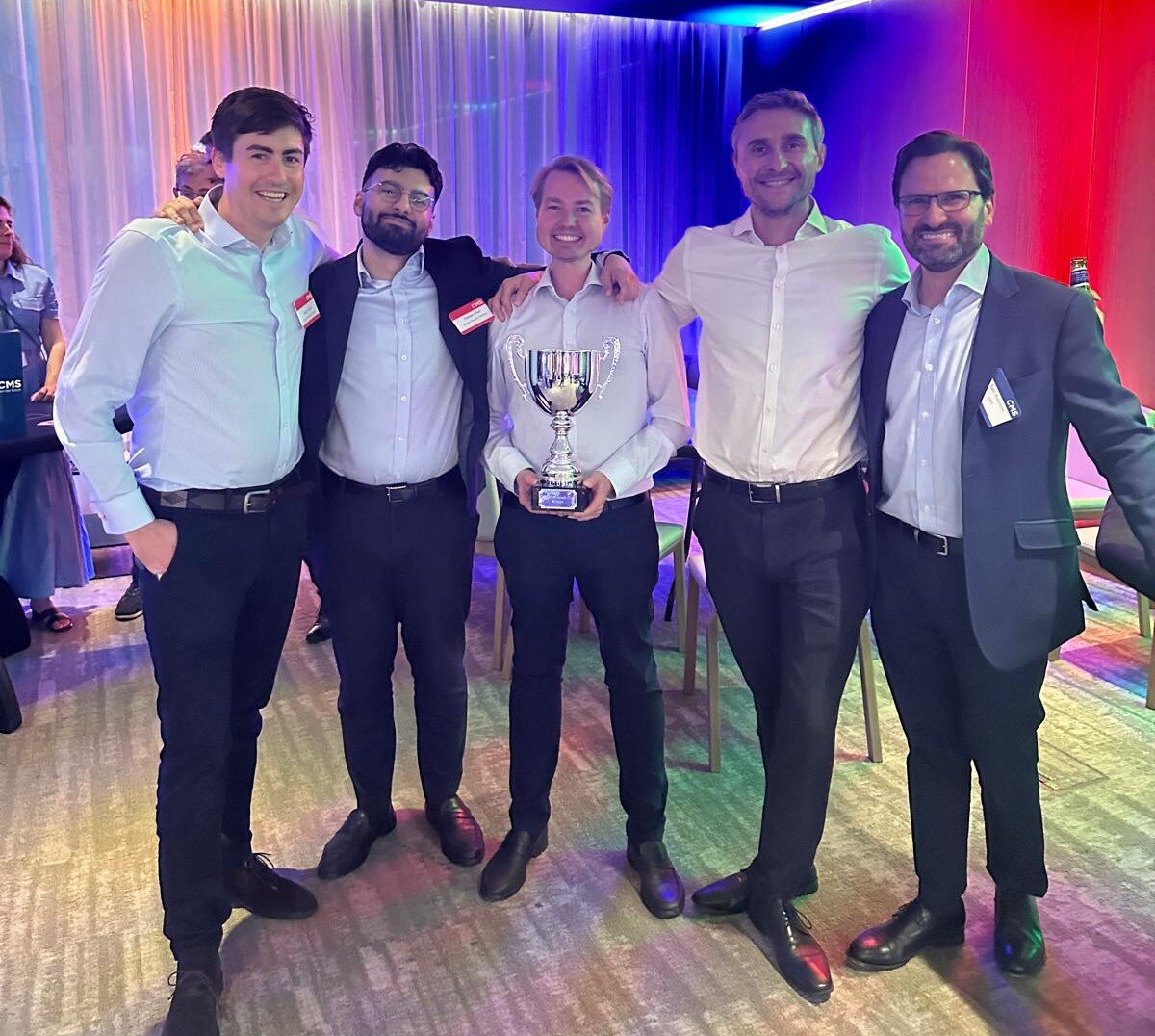 Thank you to Sam Robinson and CMS for hosting us at the CMS Annual Fintech Cup. It is always great to catch up with the CMS team and other industry professionals. 

Well done to the Shojin team for winning the Fintech Club Award 2024!