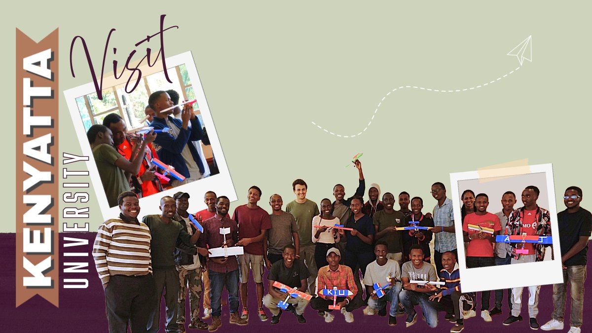 Thank you to everyone that participated and helped plan our Doctoral Candidate Killian Meier's recent visit to <a href="/KenyattaUni/">Kenyatta University #ExperienceKU</a>! Killian found it very enriching to meet the engineering students for a discussion and challenge about drone design🛩️ #WildDroneEU