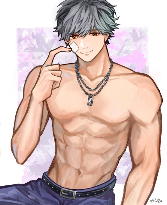 これ謎に筋肉描きこんじゃったのでせっかくだからあげちゃお