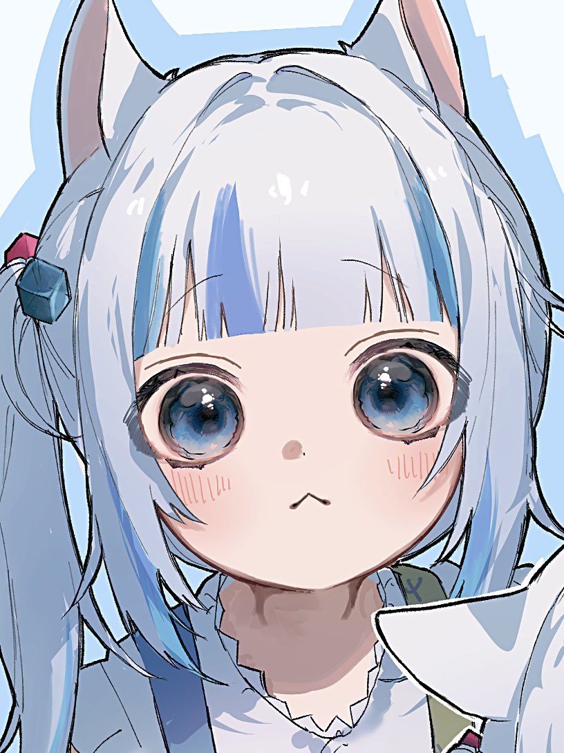 RIYOUFUKA403's tweet photo. 😳😠 #gawrgura  #gawrt https://t.co/JtOrnonITn