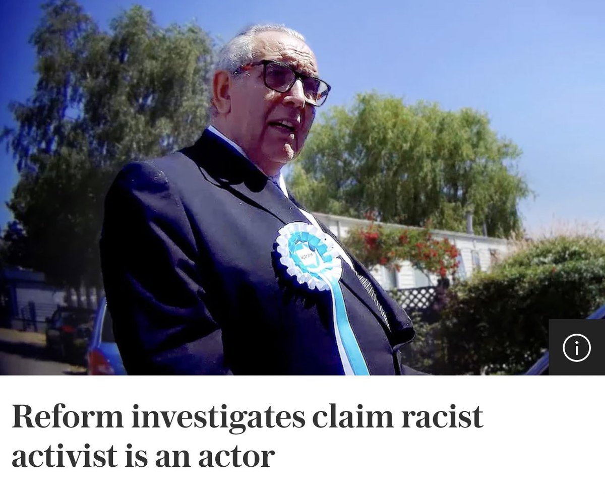 Nigel_Farage's tweet photo. When the @Telegraph spoke to Andrew Parker earlier he denied being an actor.

He has now admitted that was not true.

What else is he being untruthful about? https://t.co/zzDNm9skb7