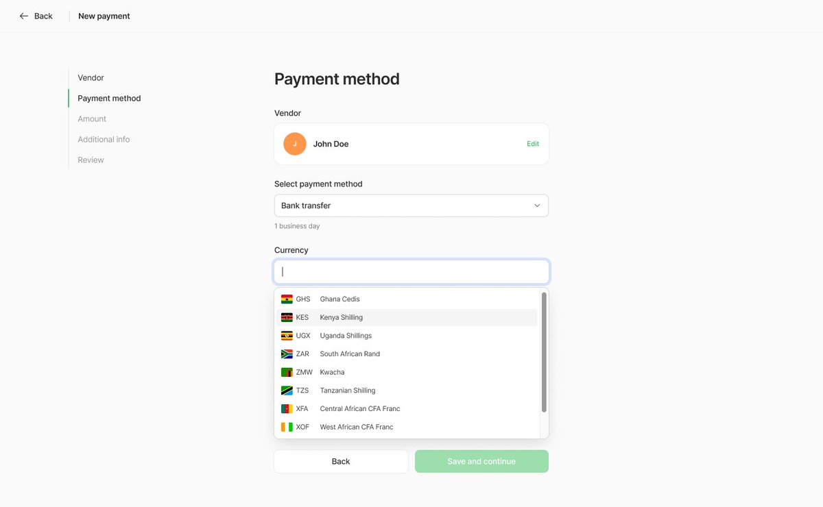 First, we made it easy to track, and settle payments in local currencies. Importers can now pay their suppliers in their local currency, while exporters can receive funds in the currency of their buyer, reducing over-dependency on USD and longer settlement times.