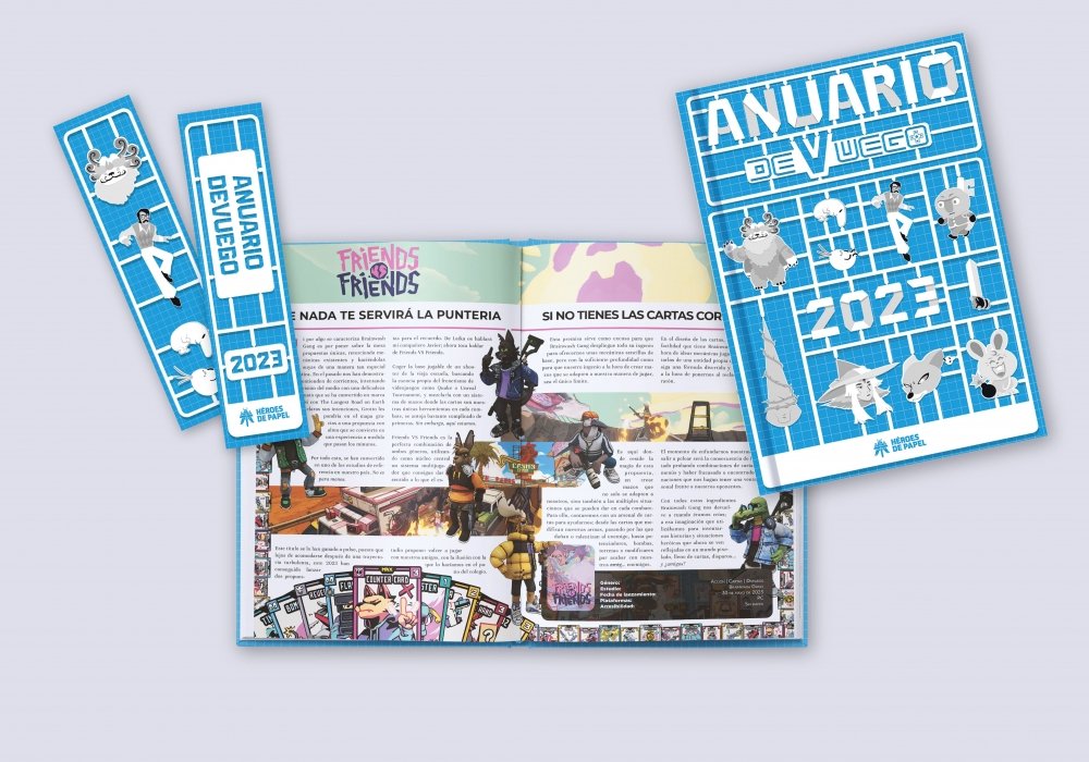 DeVuego (@devuego) on Twitter photo 🎉 Al fin! Llega el Anuario DeVuego 2023!
🔎 Repasamos lo más destacado de los #VideojuegosEspañoles 🇪🇸 publicados en 2023 en casi 300 páginas con maquetación exclusiva para cada juego más un calendario con todos los lanzamientos del año
🛒 Resérvalo ya en <a href="/HeroesdePapelES/">Héroes de Papel 📚👾</a> ⬇️⬇️ 🎉 Al fin! Llega el Anuario DeVuego 2023!
🔎 Repasamos lo más destacado de los #VideojuegosEspañoles 🇪🇸 publicados en 2023 en casi 300 páginas con maquetación exclusiva para cada juego más un calendario con todos los lanzamientos del año
🛒 Resérvalo ya en <a href="/HeroesdePapelES/">Héroes de Papel 📚👾</a> ⬇️⬇️