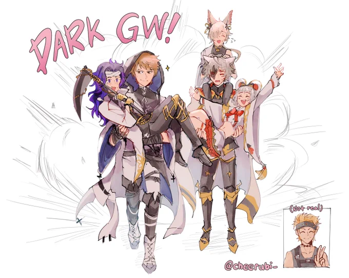 My gbf dark team might not be the best but i love them...#グラブル #GranblueFantasy 