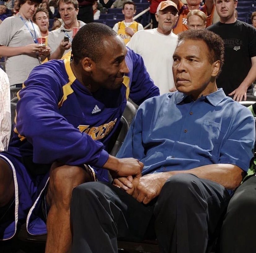 3 Nisan 2007, Kobe Bryant ve Muhammed Ali.