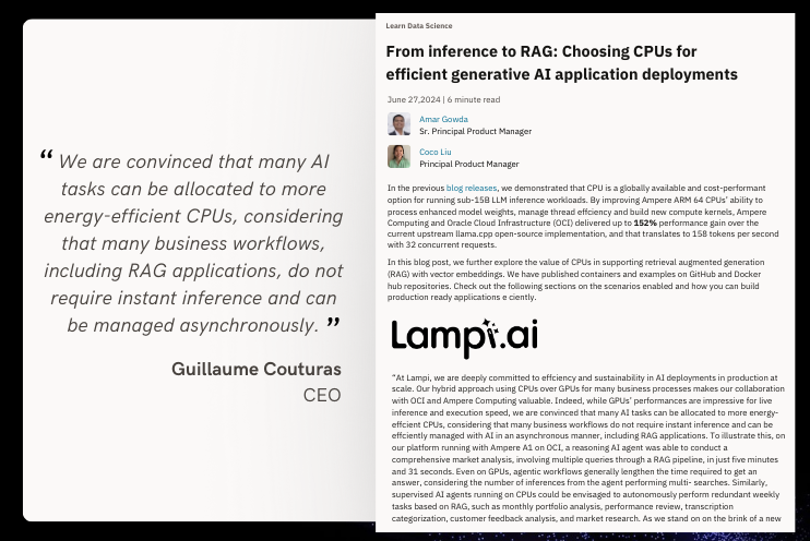 Lampi AI tweet media