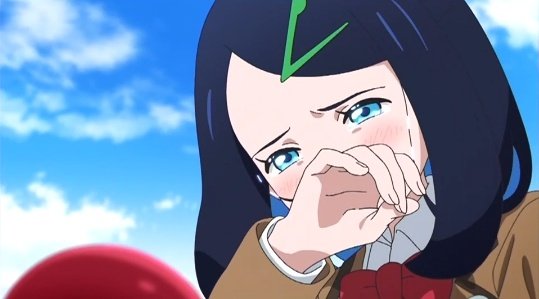 Liko_Propaganda's tweet photo. She's crying 😢 #anipoke  #Liko https://t.co/bofuvTpWqA