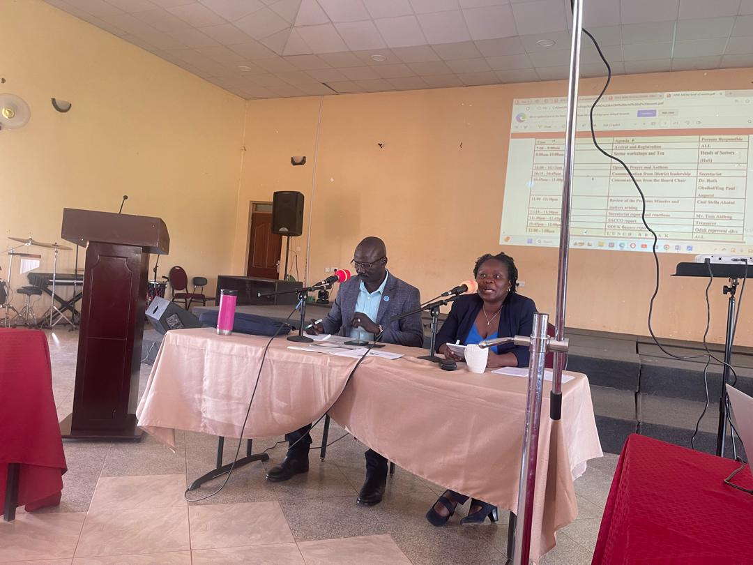 Atekerapid's tweet photo. Chair and Co-Chair APID Board delivering opening remarks of the Annual General Assembly 2024 hosted in Kumi District. https://t.co/rBemn7Mcgs
