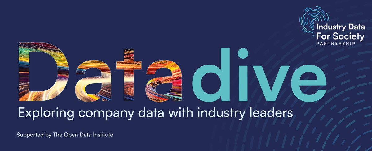 ODIHQ's tweet image. How can you access industry data? Or make it available for research and innovation? Join Bhuvaneshwari Guddad from @HPE Kevin Xu from @github and @davetaz @EmmaThwaites from @ODIHQ on Data Dive to find out
hubs.li/Q02DGFwt0
#data #IDSP #IndustryDataForSociety #DataAccess