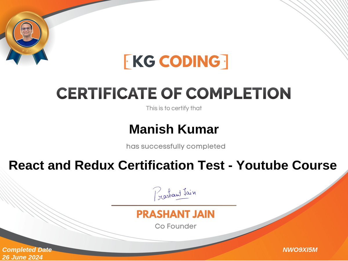 manish_iitg_'s tweet image. I&apos;m thrilled to announce that I&apos;ve completed the React &amp;amp; Redux Complete Course! 🎉🚀 

This has been an incredible journey, and I’m excited to apply these new skills to create dynamic and efficient web applications.

#React #Redux #WebDevelopment #ContinuousLearning #reactdev