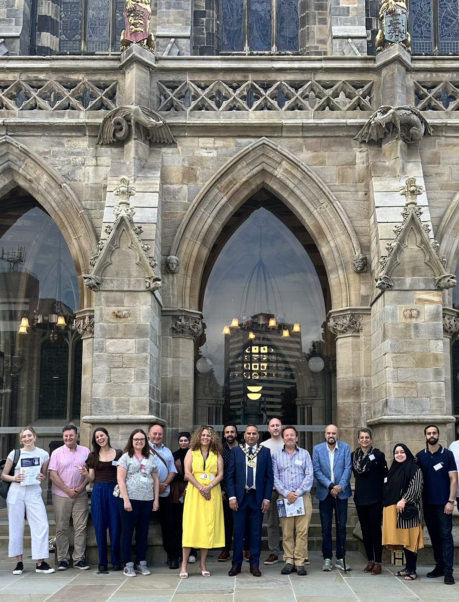 markereiraguyer's tweet photo. Delighted to be welcomed by @RochdaleMayor this week as part of #32Steps https://t.co/mdN2uuHy0m and visiting three amazing faith-inspired projects in #Rochdale &amp; also seeing the beautifully restored Town Hall &amp; public realm improvements @CivilSocietyCIC @enorb_eu https://t.co/RuSmczvezO