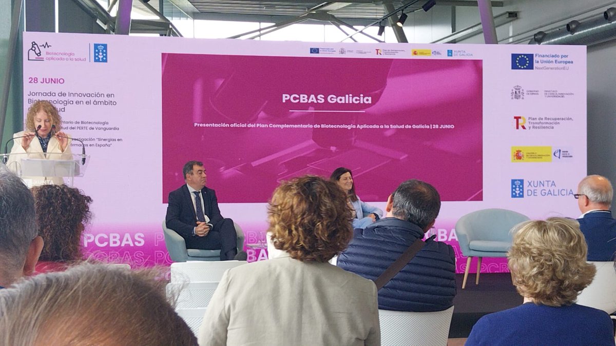 Hoy estamos en Santiago de Compostela participando en la Jornada de Innovación en Biotecnología en el ámbito de la Salud del Plan Complementario de Biotecnología aplicado a la Salud de Galicia (#PCBAS Galicia) colaborando en dos proyectos de investigación #INTERACT #ALACARTA