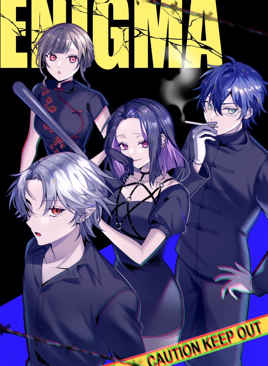 ENIGMA◼ #にじGTA #にじGTAFA #KuzuArt #まめねことレオス #Melocopic