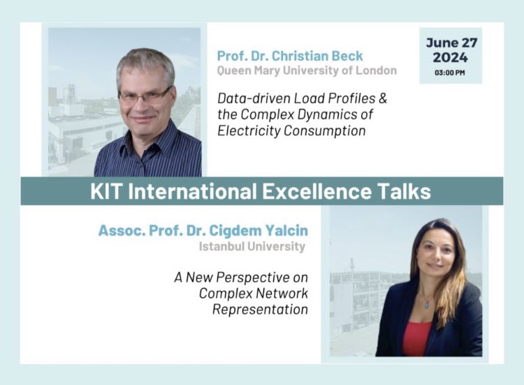 gcyalcin's tweet photo. International Excellence Talks at the Karlsruhe Technology Institute, Germany
Photo with Prof.Christian Beck and Dr.Benjamin Schaefer
/
Karlsruhe Teknoloji Enstitüsü,Almanya’da Uluslararası Mükemmelliyet Konuşmaları,
Prof.Christian Beck ve Dr.Benjamin Schaefer ile fotografımız https://t.co/n5BBTJH6wq