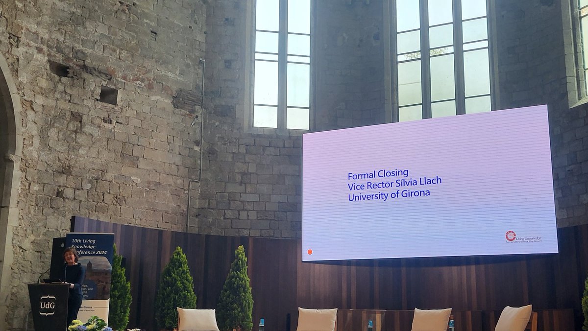 Sílvia Simon R. 🎗 (@silviasimonr) on Twitter photo ViceRector <a href="/LlachCarles/">Sílvia Llach Carles</a> closing <a href="/LivingGirona/">Living Knowledge Girona</a>! Three days sharing community engagement projects! <a href="/univgirona/">Universitat de Girona</a>! ViceRector <a href="/LlachCarles/">Sílvia Llach Carles</a> closing <a href="/LivingGirona/">Living Knowledge Girona</a>! Three days sharing community engagement projects! <a href="/univgirona/">Universitat de Girona</a>!