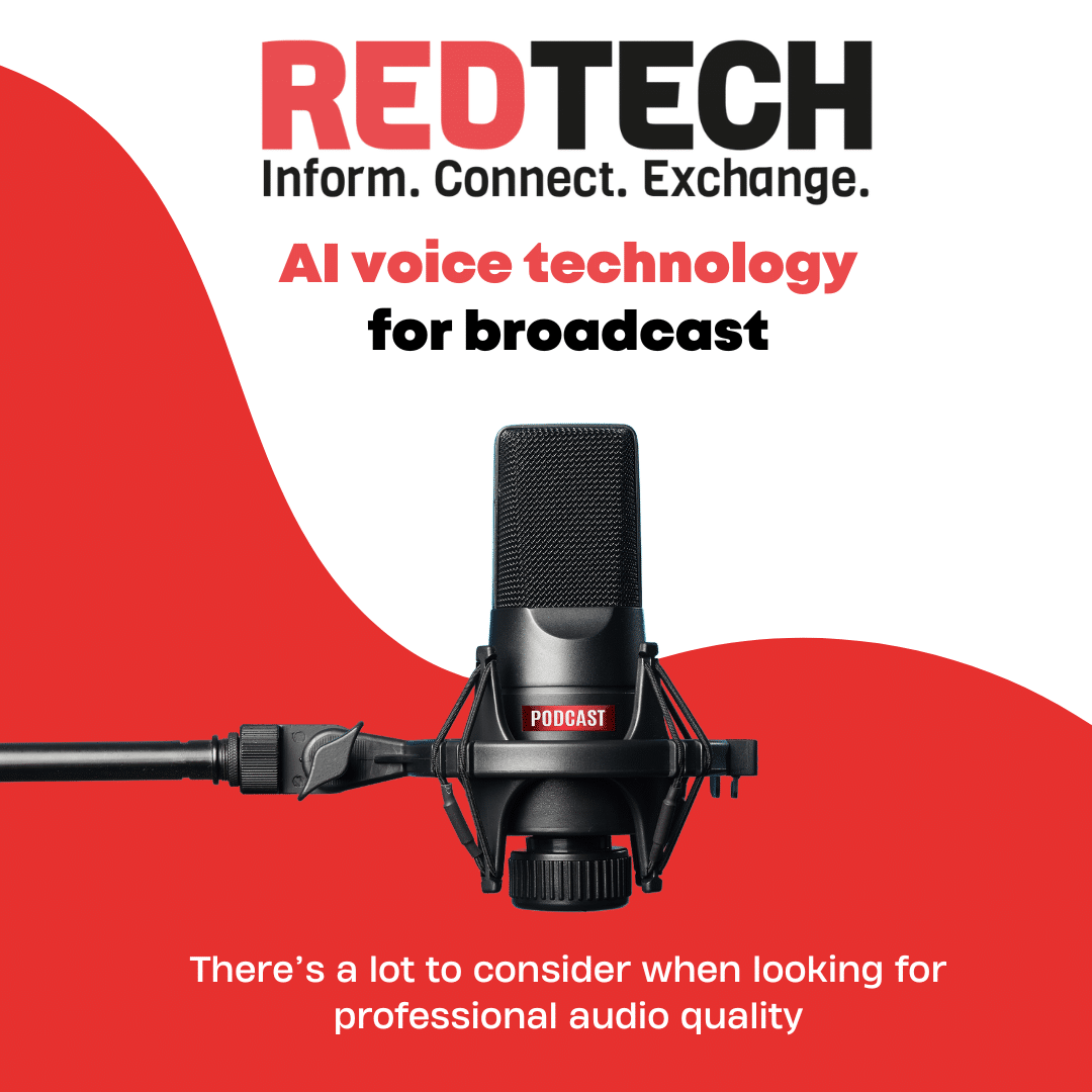 RedTech_News's tweet photo. Seven things to know about AI voices. Taken from the RedTech's 2024 edition of #TheInnovators, @WedelSoft and @AdthosPlatform CEO Raoul Wedel on how to train AI to meet the challenges of professional broadcasting #Audio #Radio #AI #Adthos
https://t.co/WHugh46PDw https://t.co/WMpGuaiMxh