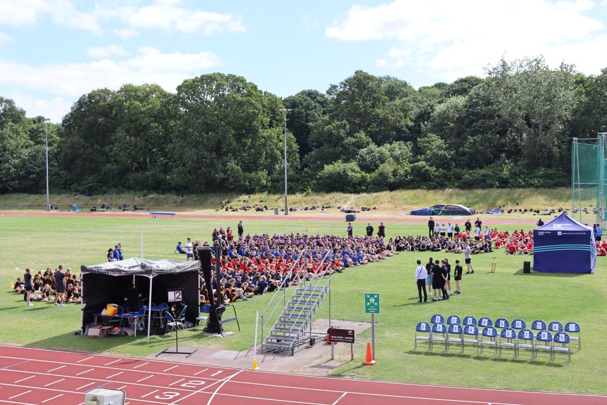 🏆Ready, Set, Go! Champions Day @SportsparkUEA set off this morning. Athletes from all secondary academies have been in action today taking part in track and field events