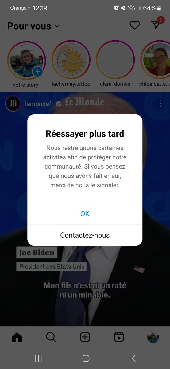 JustineBlkn's tweet photo. Même insta s'y met :publication d'origine ⤵️ https://t.co/qFeLDo2wh3