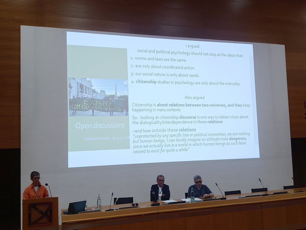 "Battles of ideas are happening everywhere" 
Very insightful and thought-provoking keynote lecture from Professor Paula Castro full of illustrative empirical examples from law and policy #EQuiP2024