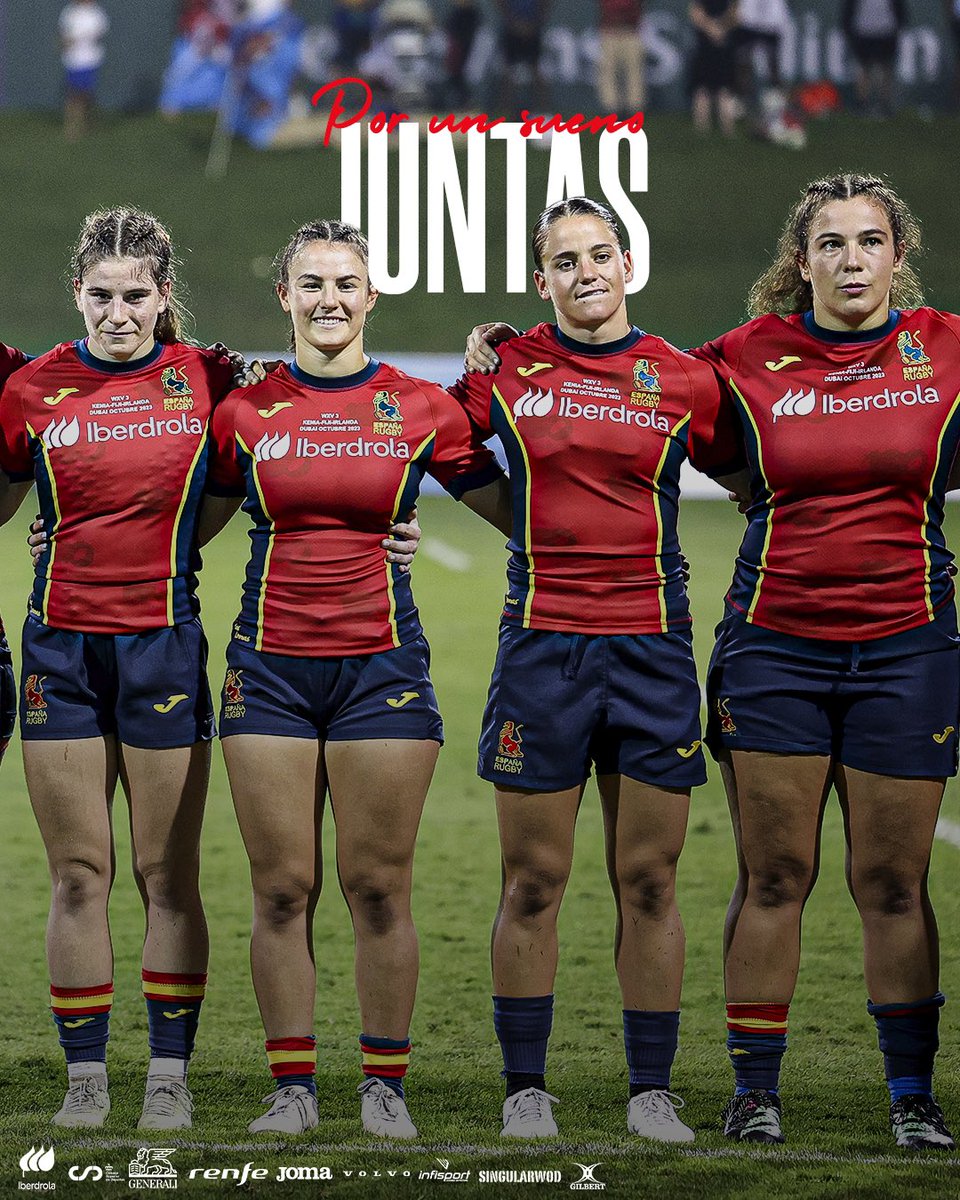 ferugby's tweet photo. 𝐉𝐔𝐍𝐓𝐀𝐒 por un sueño 🦁🇪🇸 

¡Vamos #LasLeonas! 

#LoQueNosUne https://t.co/aURplxaj0t