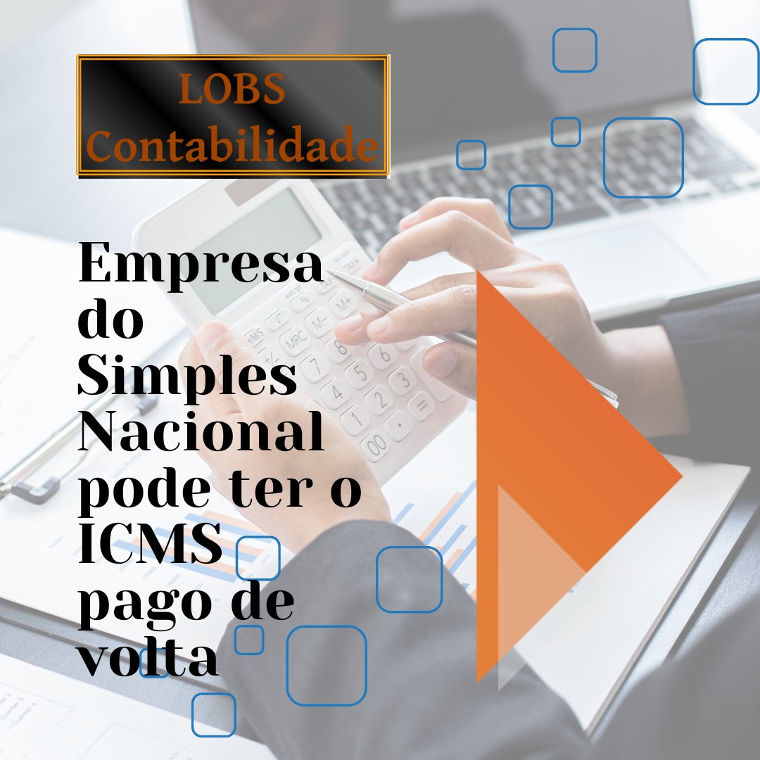 LOBSContabilid1's tweet photo. O ICMS pago por empresas do Simples Nacional como substituição tributária é indevido e pode ser reavido.

#LobsContabilidade #ICMS #Restituição #SimplesNacional #SubstituiçãoTributária

https://t.co/6SflVqvMdm https://t.co/d81UbNBGYA