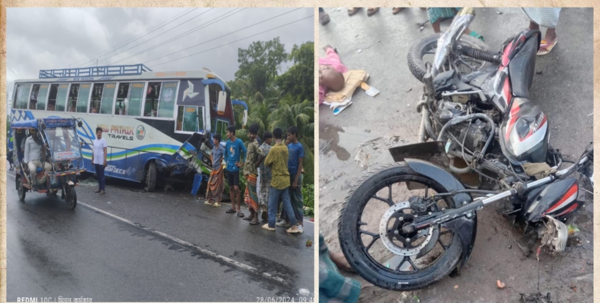 বরগুনায় পৃথক দুইটি সড়ক দুর্ঘটনায় নিহত-১ ব্যবসায়ী, আহত-৪