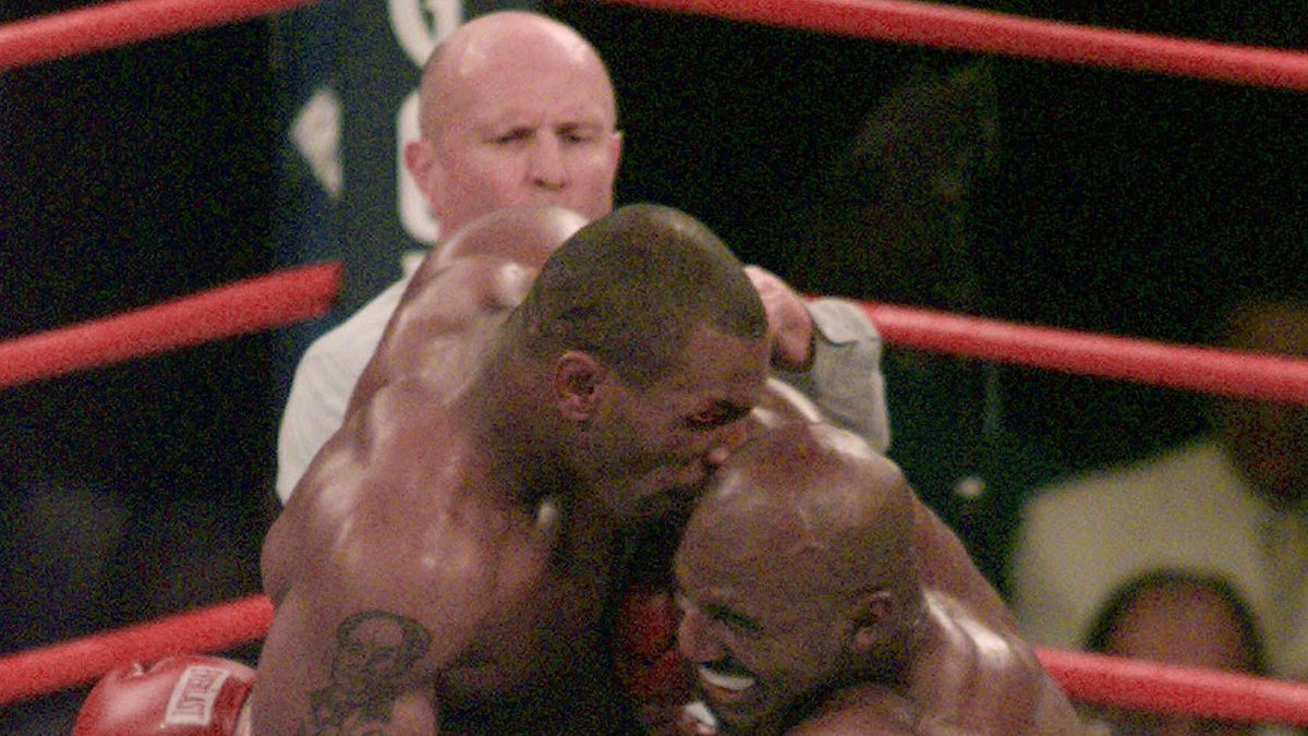 27 years ago Mike Tyson bit Evander Holyfield's ear twice during championship bout [video]
lancasteronline.com/sports/boxing/…