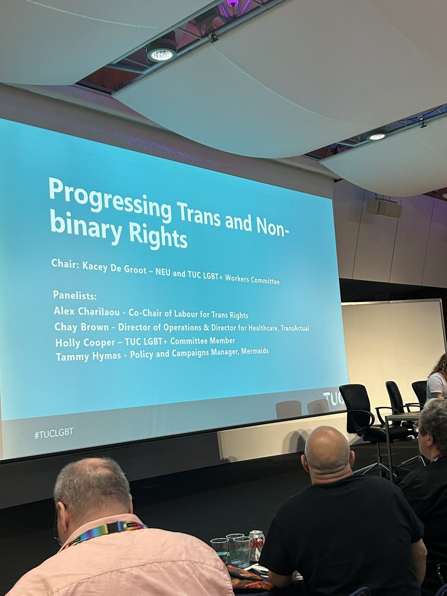 Representing on the top table #TUCLGBT  speaking on Progressing Trans and Non- binary rights