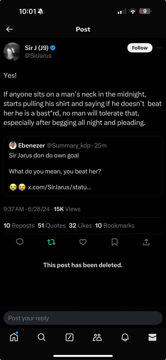 Chrisllionaire's tweet image. My fellow amebo, this is the Genesis - Revelation of the Sir J brouhaha on the TL.

You're welcome 🌚