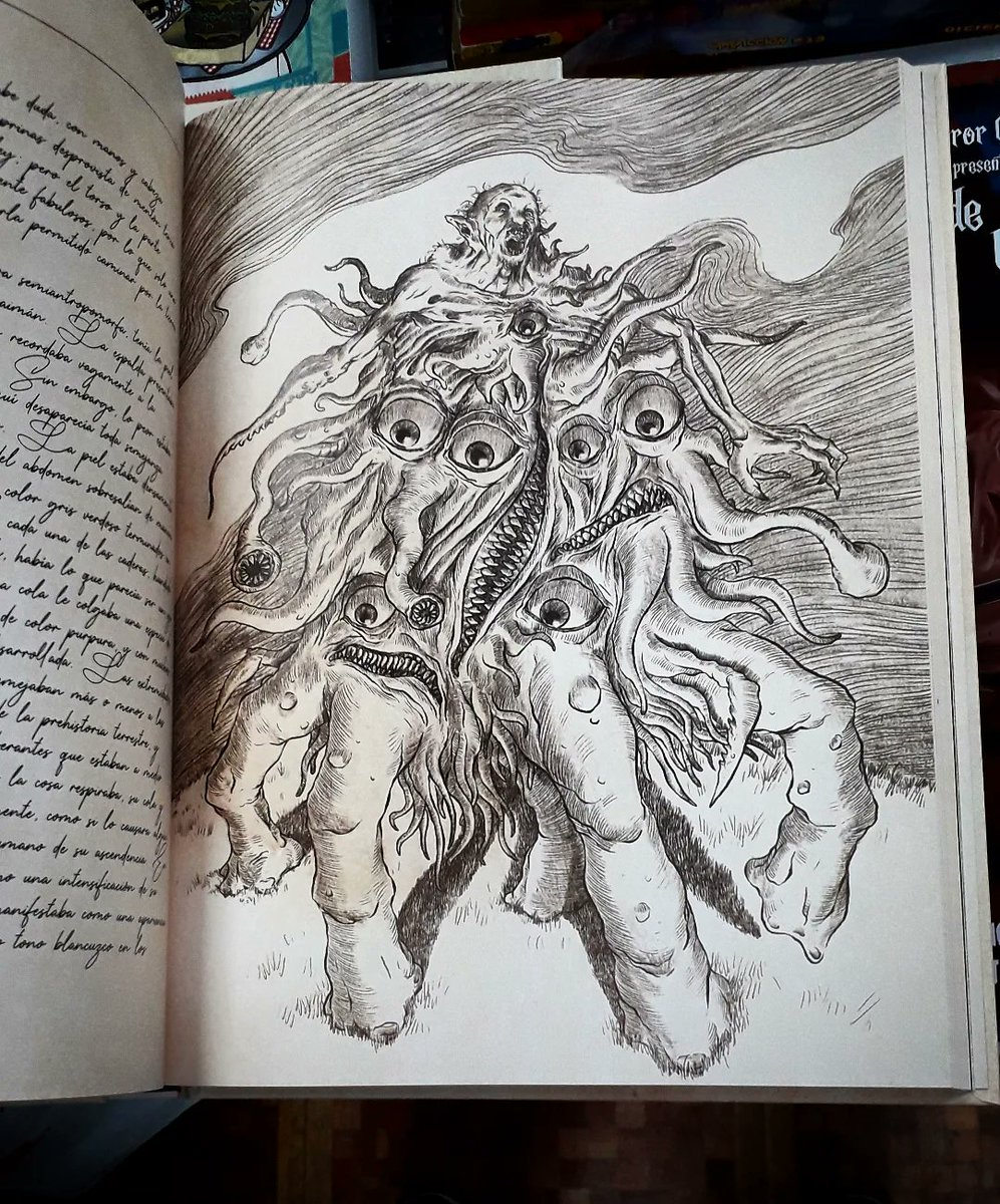 Para los amantes de #Lovecraft nos ha llegado esta preciosidad.

Manual Zoomórfico, un #bestiario creado por Luis Camacho, de las criaturas salidas del imaginario del genio de Providence.

Ya disponible en tienda y web 🐙

#lamansiondelterror_lmt #terror #cthulhu #novedades