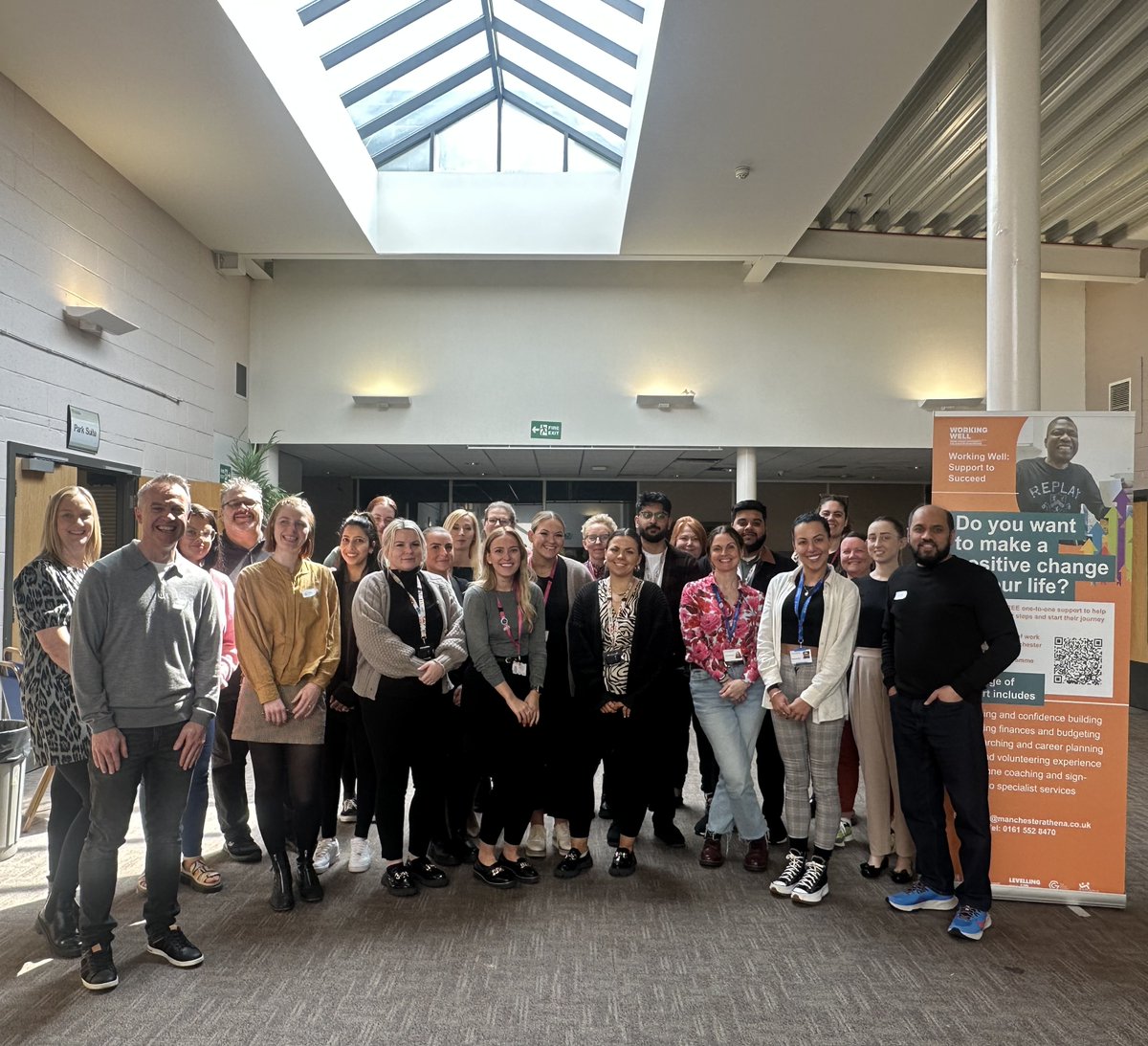 Meet the team of Team Leaders, Key Workers and Compliance Officers working across GM on the Working Well: Support to Succeed Programme, helping participants take the next steps towards employment

#supporttosucceed <a href="/AthenaMcr/">Athena Manchester</a> 

orlo.uk/qUjzw