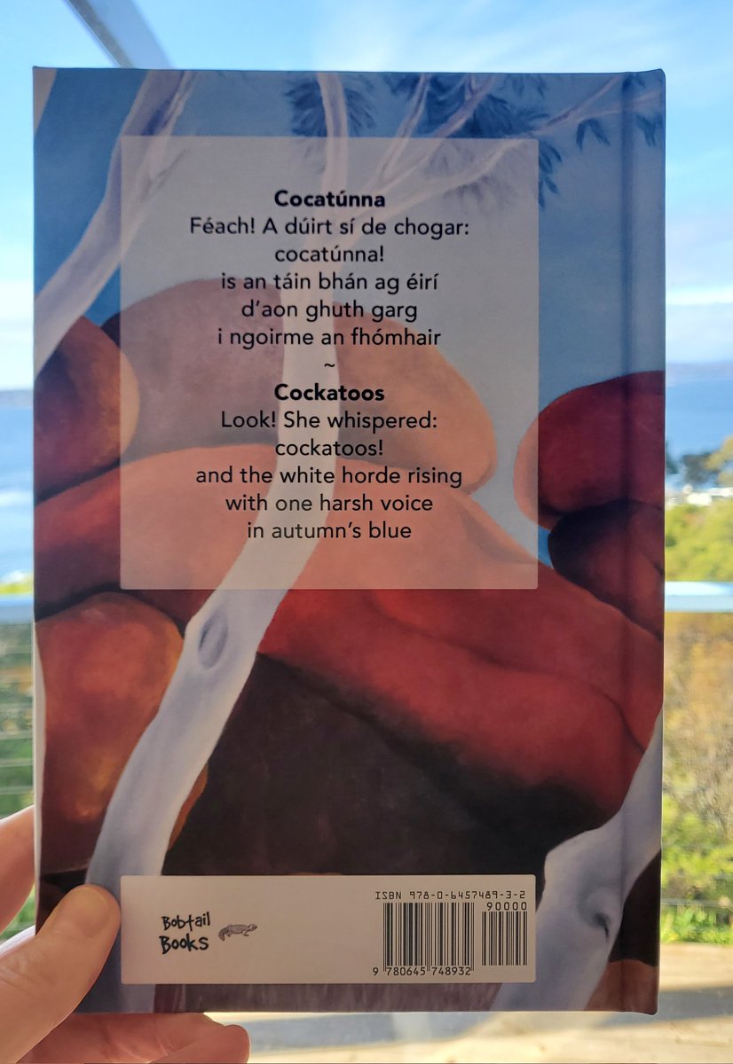 Buíoch a bheith páirteach le Colin Ryan sa leabhar #filíochta #dátheangach seo. Buíochas le <a href="/gotreasaigh/">Gearóid Ó Treasaigh</a> agus <a href="/aislingnichoibh/">Aisling Ní Choibheanaigh Nic Eoin</a> freisin as ucht an tacaíocht. 

Grateful to share this lovely #bilingual #poetry book with Colin Ryan.