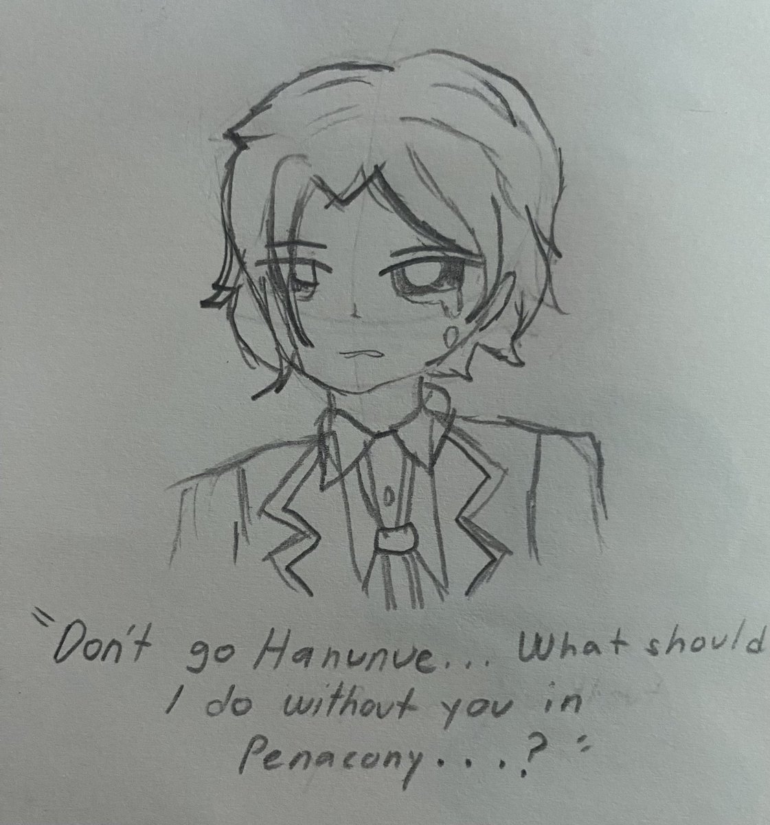 arine_ster's tweet image. “Don’t go Hanunue.. what should I do without you in Penacony…? 

#MikhailCharLegwork #Hanunue #hsr