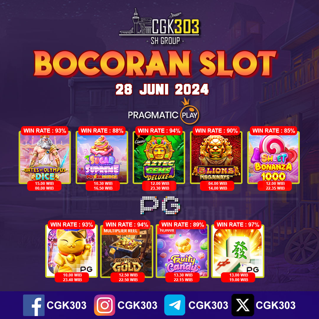 CGK303's tweet photo. Pola Slot Gacor Hari Ini 28 Juni 2024!
Check Polanya Hanya di CGK303

Bergabung sekarang dan rasakan kemenangan bersama CGK303

Join Now https://t.co/N1aYSfhEJF

#cgk303 #slotgacorhariini #polagacorhariini #polaslotgacorhariini #pragmatic #pgsoft #habanero #bonus100 #bocoranslot https://t.co/w7erKbcGQW
