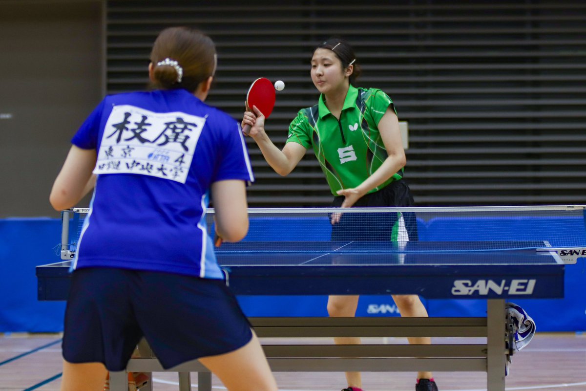 sensuponow's tweet photo. [🏓卓球部🏓]   関東学生選手権
決勝

3年ぶり2度目の関東の頂点！！！

女子の #出澤杏佳（文4・大成女子）が決勝戦を４－０のストレートで制し、優勝を果たしました✨🥇🏆
同大会で１年生以来の優勝、おめでとうございます🎊

#専修大学 #専大卓球部 #卓球 #関東学生卓球 https://t.co/8XPOdjf6aT
