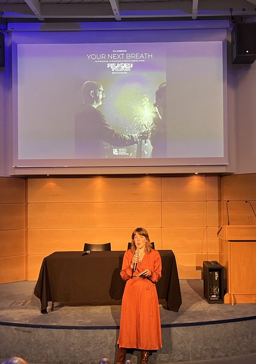 Prof Michael Griffin (@smgriffin3) on Twitter photo Profoundly moving premiere of the film #Yournextbreath <a href="/RCSEd/">The Royal College of Surgeons of Edinburgh</a> outlining the extraordinary artwork from Kenny Hunter directed and produced by Meg Wriggles and Lotte Thomas. Emotional tribute to our <a href="/NHS/">@NHS</a> and our health care workers who lost their lives from Covid Profoundly moving premiere of the film #Yournextbreath <a href="/RCSEd/">The Royal College of Surgeons of Edinburgh</a> outlining the extraordinary artwork from Kenny Hunter directed and produced by Meg Wriggles and Lotte Thomas. Emotional tribute to our <a href="/NHS/">@NHS</a> and our health care workers who lost their lives from Covid