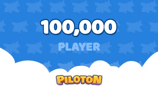 pilotongame's tweet photo. 🛩️ All pilots! We've reached 100K players! This is a new milestone.

🔥 The growth from 50K to 100K was faster than from 10K to 50K, indicating rapid and widespread community expansion. Piloton encountered many bugs and unexpected issues during the mining journey, but active community feedback helped resolve them. We firmly believe in the power of the community.

🫡 Our next goal is 200K, which I think will come quickly. Besides community support, we also have some partners joining us on this journey. 👀
