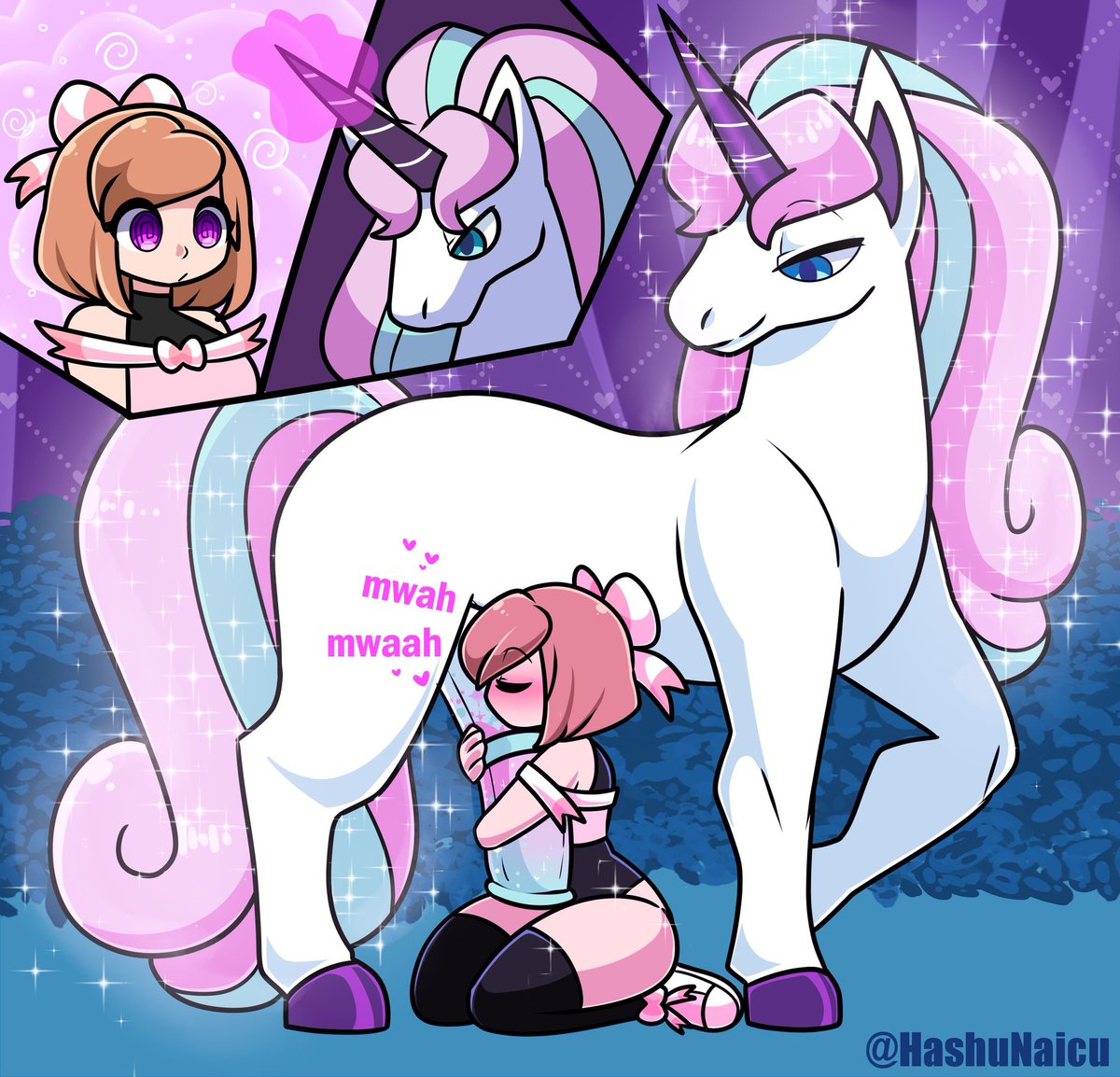 That's so hot! I would do it on my own free will~