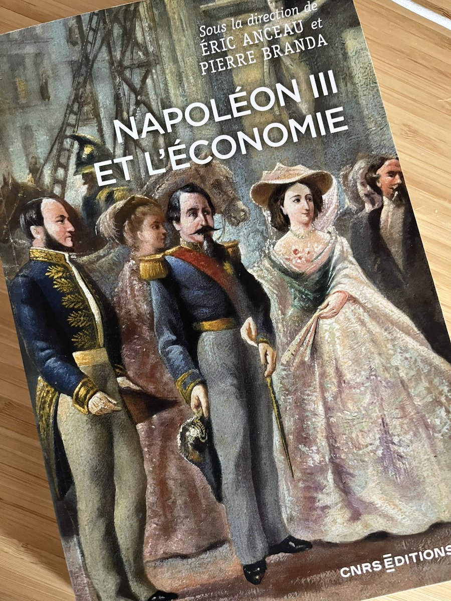 Eric Anceau (@eric_anceau) on Twitter photo Napoléon III et l’économie
RV à 15 h. à l’<a href="/ASOutreMer/">Académie des sciences d'outre-mer 🌐</a> où nous vous présenterons l’ouvrage avec D. Barjot, <a href="/BRANDAPIERRE1/">BRANDA PIERRE</a>, <a href="/XavierMauduit/">Xavier Mauduit</a>, A. Manas et É. Vasseur.
L’événement sera suivi d’une séance de dédicaces.
<a href="/banquedefrance/">Banque de France</a> <a href="/CNRSEd/">CNRS Editions</a> <a href="/FondaNapoleon/">Fondation Napoléon</a> <a href="/LettresSorbonne/">Faculté des Lettres Sorbonne Université</a> Napoléon III et l’économie
RV à 15 h. à l’<a href="/ASOutreMer/">Académie des sciences d'outre-mer 🌐</a> où nous vous présenterons l’ouvrage avec D. Barjot, <a href="/BRANDAPIERRE1/">BRANDA PIERRE</a>, <a href="/XavierMauduit/">Xavier Mauduit</a>, A. Manas et É. Vasseur.
L’événement sera suivi d’une séance de dédicaces.
<a href="/banquedefrance/">Banque de France</a> <a href="/CNRSEd/">CNRS Editions</a> <a href="/FondaNapoleon/">Fondation Napoléon</a> <a href="/LettresSorbonne/">Faculté des Lettres Sorbonne Université</a>