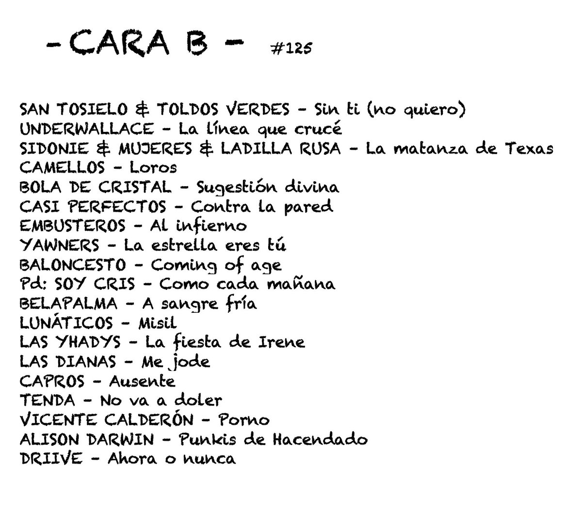 Sesion_CaraB's tweet photo. Último programa de la temporada. Nos tenemos después del verano!😎
🅱️https://t.co/njNbP8EZuz
Esta semana con: #SanTosielo @underwallace #Mujeres #CasiPerfectos #BolaDeCristal #Capros @BaIoncesto @pd_soycris @belapalmamusic #LasYhadys @lasdianas_ @tenda_grup @DriiveBand y más✌🏼 https://t.co/1HcwpRQB5u
