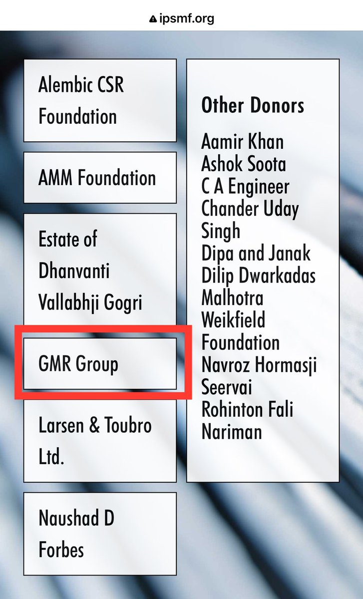 vijaygajera's tweet photo. The airport comes under the GMR group, not under Adani so the leftist ecosystem will target the current government.

One more reason they won't run a campaign against GMR is because GMR funded Altnews, The Wire, The News Minutes, and other leftist propaganda websites via IPSMF. https://t.co/CIelrXsdck