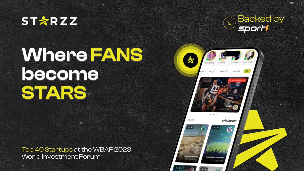 Starzz.eu - Where Fans Become Stars

Tap into the Starzz magic and watch yourself become the star — let's dive right in! 🌟🧵

#STARZZ #FanToken