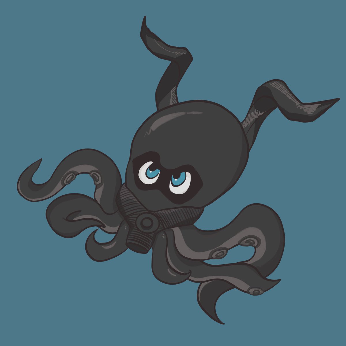 _Melopni_'s tweet photo. Octoboss but he’s actually an octopus https://t.co/jHN1zYHzrB