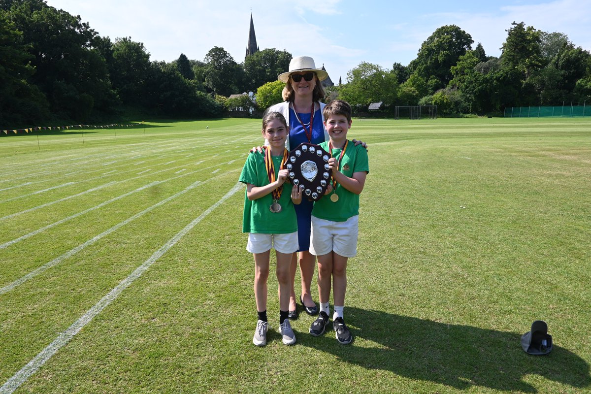 Well done to our Junior pupils who all gave their best at Sports Day on Wednesday and a big thank you to those who came to support. Special mentions go to our Victor and Victrix Ludorum winners, Oscar B and Annabel T (Year 6), as well as Wains who retain their title!