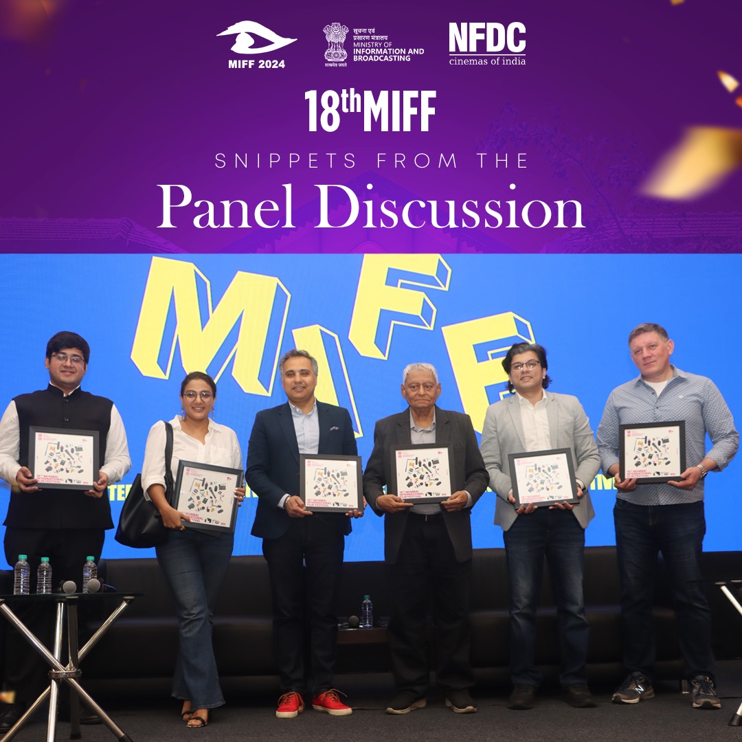 Arun Thapar (President - Content &amp; Communication, A+E Networks | Network18) was felicitated by Shri Prithul Kumar (Festival Director, MIFF) at #MIFF2024 during the panel discussion on 'Beyond the Lens - Funding &amp; Monetization in Documentary Filmmaking'.

#MIFF #FilmFestival