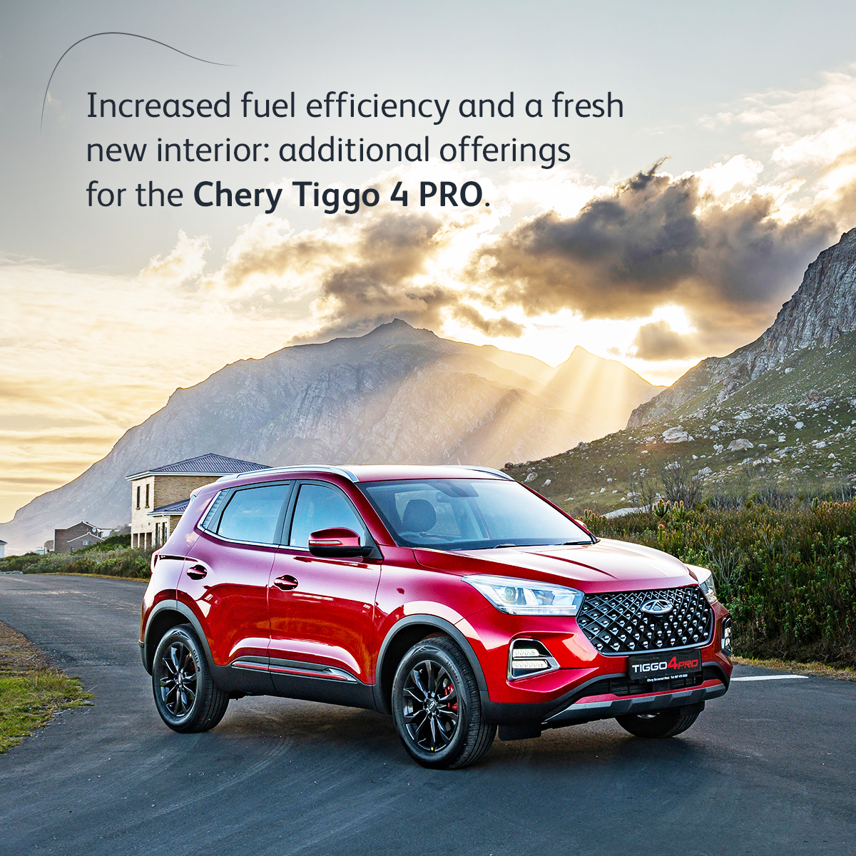 WesBank's tweet photo. The #Tiggo4Pro, @SA_Chery’s top-selling compact SUV, now includes two new dual-clutch transmission derivatives. These new models offer a more sporty feel, improved fuel efficiency and an updated interior. 
#WesBankCarLove  #CheryTiggo4PRO https://t.co/nhEdBBCgBb