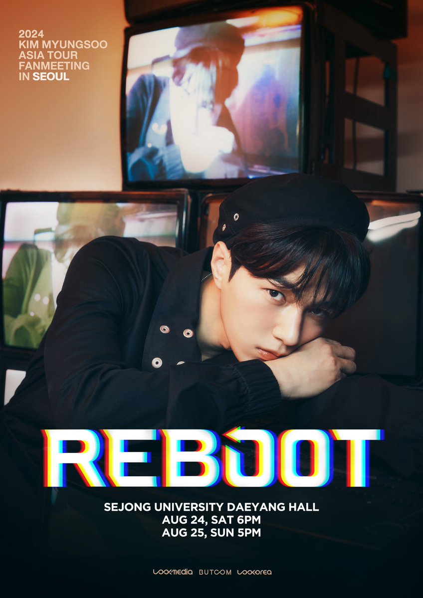 LKMS_official's tweet photo. [📢] 2024 KIM MYUNGSOO ASIA TOUR FANMEETING 'REBOOT' 추가 일정 안내 및 추가 포스터 공개

https://t.co/met0LdPj3g

#김명수 #KIMMYUNGSOO #엘 #L 
#REBOOT https://t.co/bqiN3WAOjw