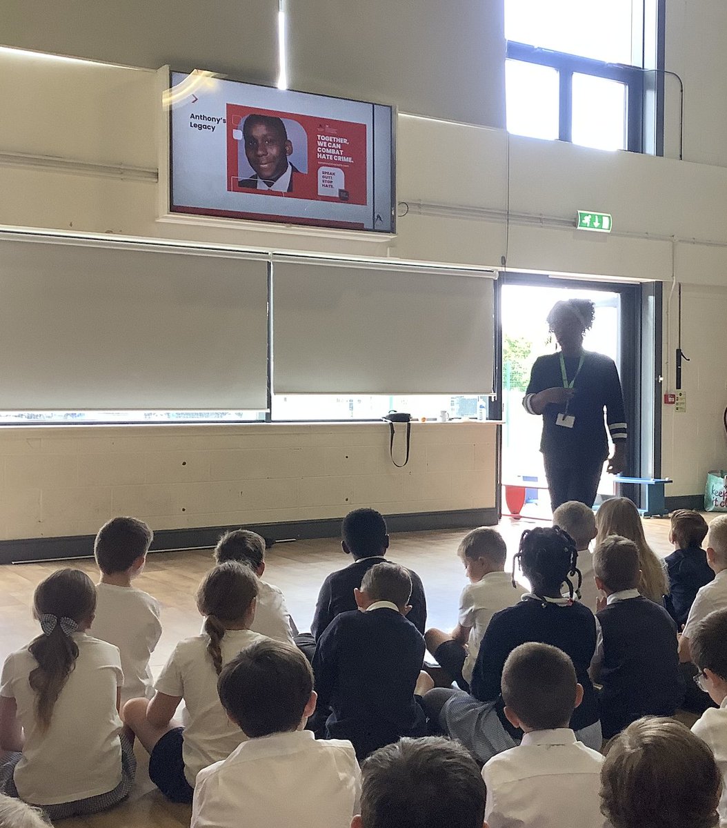 Thank you to the <a href="/awf_liverpool/">Anthony Walker Foundation</a> for delivering an important and insightful assembly to <a href="/CroxtethC/">CroxtethCPS</a> the children defiantly took a lot away from it.