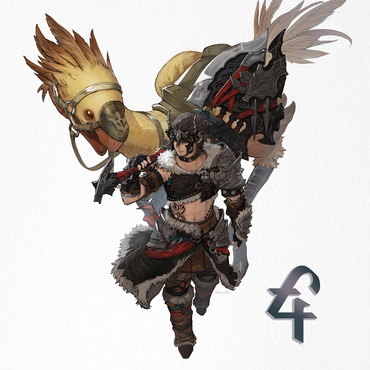 黄金のレガシー 発売まであと【4日】✨ FFXIVアートチーム?も描き 